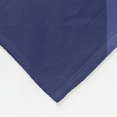 Lebhafter Swirl aus Grün, Gelb und Blau Fleecedecke (Ecke)