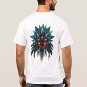 Lebhafter T - Shirt für Stammkunstmaus (Rückseite)