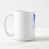 Lebhafter T - Shirt für Wasserfarben-Katze Kaffeetasse (Links)