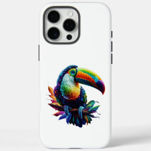 Lebhafter Toucan Bird - Tropische Natur Kunst iPhone 16 Pro Max Hülle