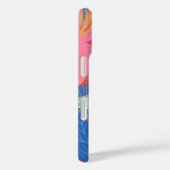 Lebhafter tropischer Blütendschungel Personalisier Case-Mate iPhone Hülle (Rückseite / Rechts)