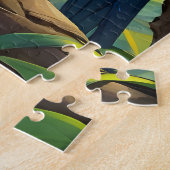 Lebhafter tropischer Vogel Puzzle (Seite)