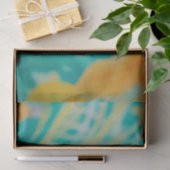 Lebhafter Vintager Blumenfisch Seidenpapier (Geschenk)