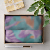 Lebhafter Vintager Blumenfisch Seidenpapier (Geschenk)