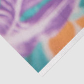 Lebhafter Vintager Blumenfisch Seidenpapier (Ausschnitt)