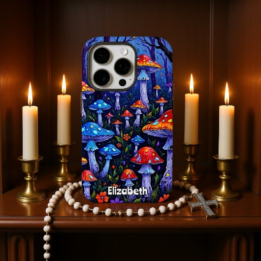 Lebhafter Wald in Fungi Case-Mate iPhone Hülle