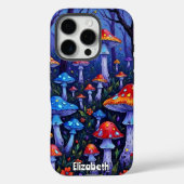 Lebhafter Wald in Fungi Case-Mate iPhone Hülle (Rückseite)