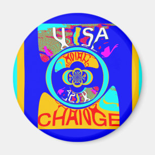 Lebhafter Wandel in den USA: Eine kühne Aussage Magnet