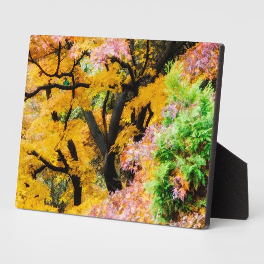 Lebhafter Zen Garden Fotoplatte (Seite)