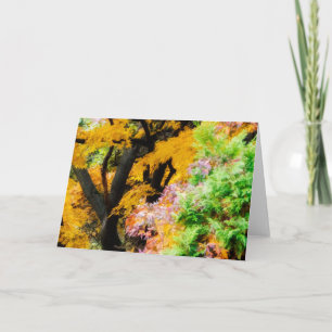 Lebhafter Zen Garden Karte