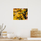 Lebhafter Zen Garden Poster (Küche)