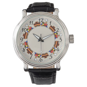 Lebhafter Zug Armbanduhr