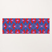 Lebhaftes 3D-farbenfrohes digitales Design Yoga Ma Yogamatte (Rückseite (Horizontal))