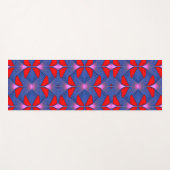 Lebhaftes 3D-farbenfrohes digitales Design Yoga Ma Yogamatte (Vorderseite (Horizontal))