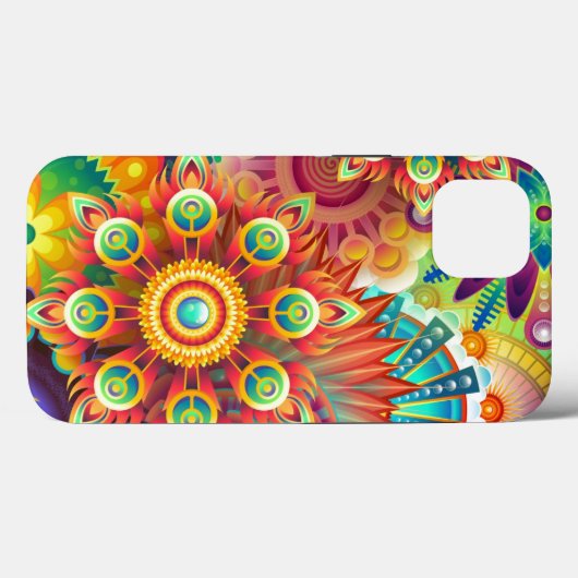 Lebhaftes Abstrakt Case-Mate iPhone Hülle (Rückseite (Horizontal))