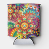 Lebhaftes Abstrakt Dosenkühler (Vorderseite)