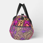 Lebhaftes Abstrakt Duffle Bag (Rechts)