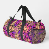 Lebhaftes Abstrakt Duffle Bag (Rechte Ecke)