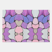 Lebhaftes Abstrakt Geschenkpapier Set (Vorderseite 3)