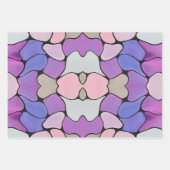 Lebhaftes Abstrakt Geschenkpapier Set (Vorderseite)