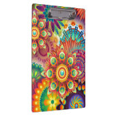 Lebhaftes Abstrakt Klemmbrett (Rechts)