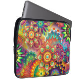 Lebhaftes Abstrakt Laptopschutzhülle (Vorne Rechts)