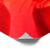 Lebhaftes Abstraktes Ausdrucksbild Poster (Ecke)