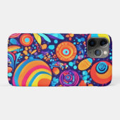 Lebhaftes Abstraktes Blubble-Universum Case-Mate iPhone Hülle (Rückseite (Horizontal))