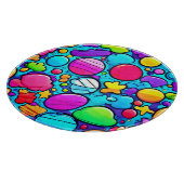 Lebhaftes Abstraktes Candyland Schneidebrett (Ecke)