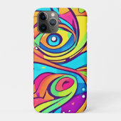 Lebhaftes Abstraktes Design Case-Mate iPhone Hülle (Rückseite)