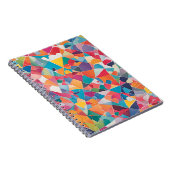 Lebhaftes abstraktes Design-Notebook - das beste G Notizblock (Rechte Seite)