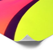 Lebhaftes Abstraktes Design Poster (Ecke)