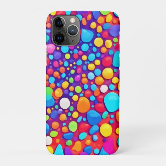 Lebhaftes Abstraktes Kaleidoskop Case-Mate iPhone Hülle (Rückseite)