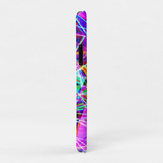 Lebhaftes Abstraktes Muster Case-Mate iPhone Hülle (Hinten/Rechts)