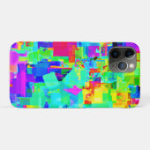 Lebhaftes Abstraktes Muster Case-Mate iPhone Hülle (Rückseite (Horizontal))