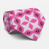 Lebhaftes Abstraktes Muster Krawatte (Gerollt)