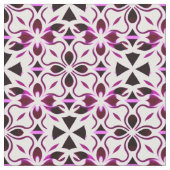 Lebhaftes Abstraktes Muster Stoff (Nahaufnahme)