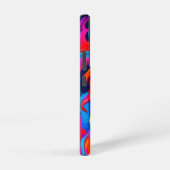 Lebhaftes Abstraktes Portrait Samsung Galaxy Hülle (Rechte Seite)