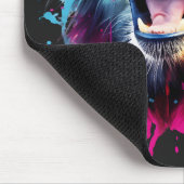 Lebhaftes Affengesicht Mousepad (Ecke)