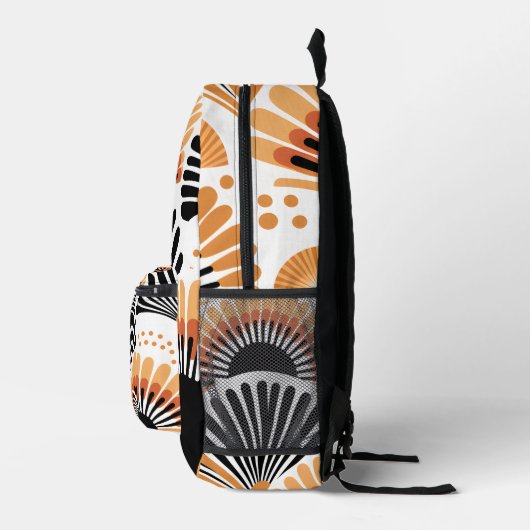 Lebhaftes afrikanisches Muster Bedruckter Rucksack (Rechts)