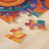 Lebhaftes Alebrijes-Design in traditionell mexikan Puzzle (Seite)
