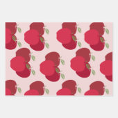 Lebhaftes Apple Mark Wrapping Paper für einzigarti Geschenkpapier Set (Vorderseite 3)