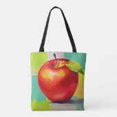 Lebhaftes Apple Still Life Tasche (Rückseite)