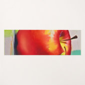 Lebhaftes Apple Still Life Yogamatte (Vorderseite (Horizontal))