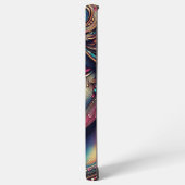 Lebhaftes ästhetisches Portrait - lebendiges Kunst Samsung Galaxy Hülle (Linke Seite)