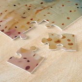 Lebhaftes Bee Watercolor-Muster Puzzle (Seite)