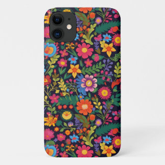 Lebhaftes Beispiel für mexikanische Blume Case-Mate iPhone Hülle