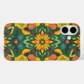 Lebhaftes Bio iPhone16 Fall - symmetrisches Digita Case-Mate iPhone Hülle (Rückseite (Horizontal))