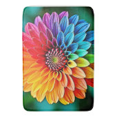 Lebhaftes Bloom of Hope and Joy Design Badematte (Vorderseite Vertikal)
