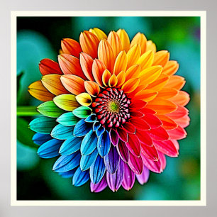 Lebhaftes Bloom of Hope and Joy Design Poster